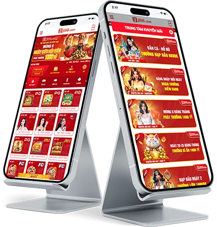 Điện thoại hiển thị ứng dụng VN66